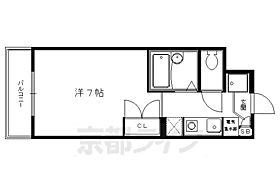 京都府京都市左京区岩倉北桑原町（賃貸マンション1K・2階・20.16㎡） その2