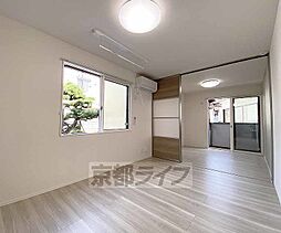 叡山電鉄叡山本線 一乗寺駅 徒歩10分の賃貸アパート 1階2LDKのリビング/ダイニング