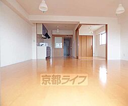 ｓａｗａｒａｂｉ御所 4B 4階2LDKのリビング/ダイニング