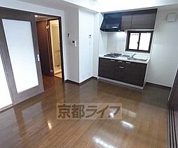 京都地下鉄東西線 京都市役所前駅 徒歩4分の賃貸マンション 3階1LDKのリビング/ダイニング