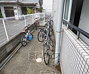 駐輪場です。