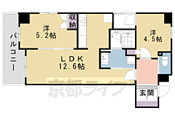 京都市営烏丸線 四条駅 徒歩3分 5階/-