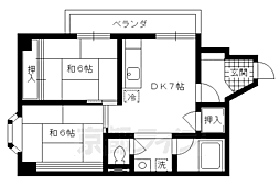 コスモ星の子ハイツ 4階/-