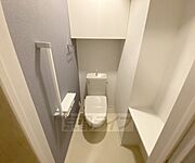 洗浄機能付きトイレです。