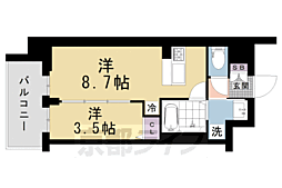 アクアプレイス京都千本丸太町 2階