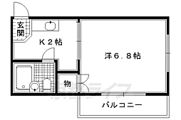シャトー朝日 2階/-
