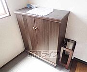 シューズボックス付の玄関