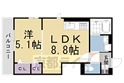 ＬｕＳｏｌｅ嵐山 2階/-