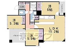シンフォニー嵯峨嵐山 2階