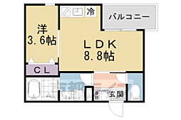 🉐敷金礼金0円！🉐京都地下鉄東西線 椥辻駅 徒歩13分