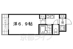 サンシティ四条西洞院 4階/-