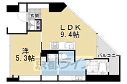 シャリマー西大路 8階