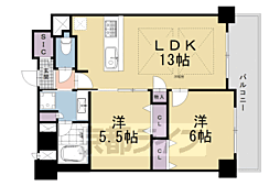 プレサンスロジェ四条大宮駅前 6階