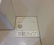 室内洗濯機置場です