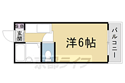 ハイツマウンテン 1Kの間取図画像