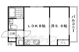 Ｒｅｓｉｄｅｎｃｅ西小路小米町 2階