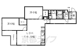 ブランズ京都四条烏丸 桜風庵 5階/-