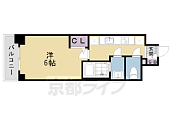 エステムコート京都 梅小路公園 6階/-