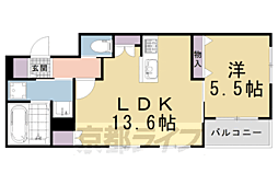 アップルコート北山 2階/-