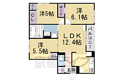 叡山電鉄鞍馬線 八幡前駅 徒歩8分 2階/-