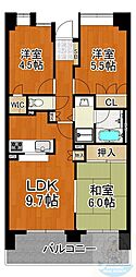 パークエステート博多 5階/-