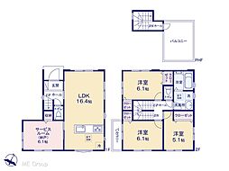 柏市大塚町　新築一戸建て　全2棟