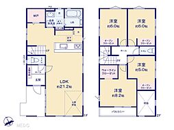 船橋市中野木1丁目　新築一戸建て　2期　全2棟