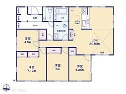 三郷市鷹野1丁目3期　新築一戸建て　全1棟