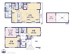 足立区保塚町　新築一戸建て　4期　全2棟