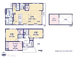 足立区保塚町　新築一戸建て　4期　全2棟