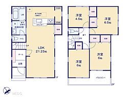 三郷市早稲田6丁目5期　新築一戸建て　全1棟