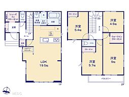 三郷市谷口　5期　新築一戸建て　全1棟