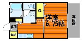 サンコート浜ノ茶屋  ｜ 岡山県倉敷市浜ノ茶屋2丁目（賃貸アパート1K・1階・26.08㎡） その2