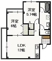 岡山県玉野市田井3丁目29-18（賃貸マンション2LDK・3階・62.23㎡） その2