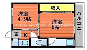 岡山県倉敷市真備町川辺1185（賃貸マンション2K・3階・28.98㎡） その2