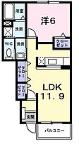 ベルパストラーレ 101 ｜ 岡山県岡山市北区高松原古才467番地1（賃貸アパート1LDK・1階・46.49㎡） その2