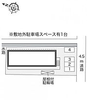 レオパレスアモーレ　パートII 103 ｜ 岡山県倉敷市上東1089-1（賃貸アパート1K・1階・22.35㎡） その3