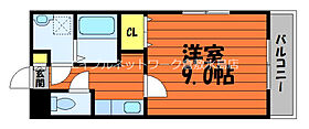 コンフォルト中祥 402 ｜ 岡山県倉敷市松島275-2（賃貸マンション1K・4階・28.10㎡） その2