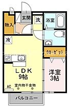 アランフェス羽島 203 ｜ 岡山県倉敷市羽島202-2（賃貸アパート1LDK・2階・32.00㎡） その2