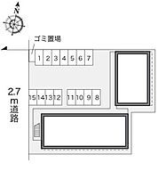 岡山県岡山市北区北長瀬表町2丁目16-33（賃貸アパート1K・1階・22.35㎡） その8