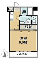 サンシャイン中庄 110 ｜ 岡山県倉敷市松島1082-17（賃貸マンション1K・1階・29.76㎡） その2