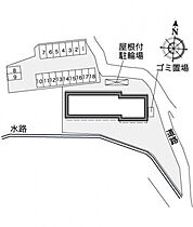 レオパレスＣＲＥＳＴ八島 101 ｜ 岡山県倉敷市玉島八島3513-1（賃貸アパート1K・1階・23.61㎡） その3