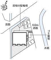 岡山県倉敷市有城54-1（賃貸アパート1R・1階・26.50㎡） その3