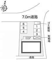 岡山県倉敷市酒津2436-1（賃貸アパート1K・1階・22.35㎡） その3