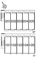 レオパレスかのん 205 ｜ 岡山県倉敷市白楽町78-8（賃貸アパート1K・2階・19.87㎡） その4