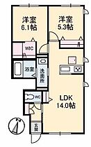 グランツパール 103 ｜ 岡山県倉敷市玉島3055（賃貸アパート2LDK・1階・57.38㎡） その2