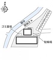 岡山県倉敷市大島379-1（賃貸アパート1K・2階・23.18㎡） その3