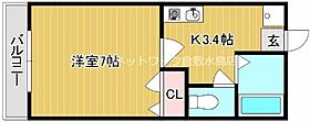 岡山県倉敷市中庄1101-15（賃貸アパート1K・1階・24.55㎡） その2