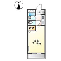 岡山県岡山市北区延友（賃貸アパート1K・2階・22.12㎡） その2