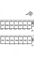 岡山県岡山市北区平野1004-1（賃貸アパート1K・2階・19.87㎡） その4